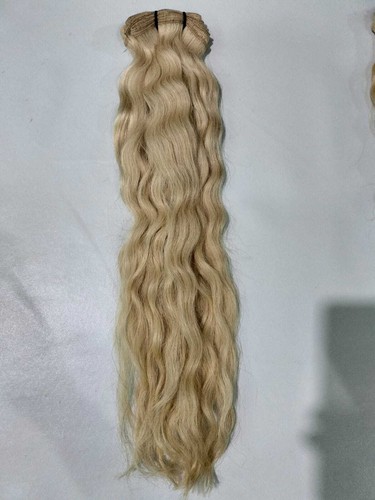 Raw Slavic Double Drawn Colour Weft Hair Wavy & Curly 22inches - Picture 5 of 5