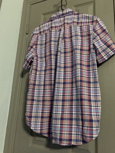 Polo Ralph Lauren Short Sleeve Button-Down Shirt Size 18-20 Preowned - Picture 9 of 11