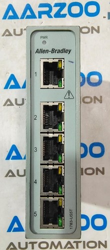 Allen Bradley, Ethernet Switch, 1783-US5T /A Stratix 2000 5 Pt AB 1783US5T - Picture 1 of 6