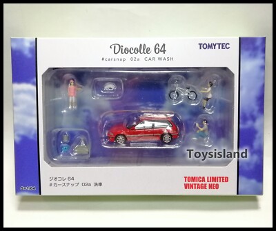 Tomica Limited Vintage TOMYTEC Diocolle 64 Carsnap 02a CAR WASH