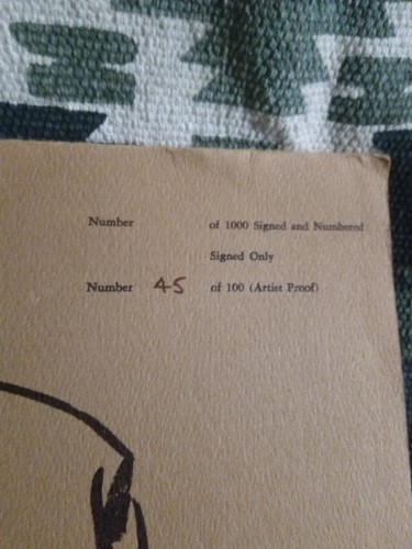 Cougar by Gene Gray proof 45/100 - Picture 2 of 4