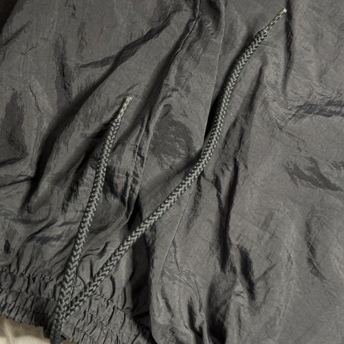 Size XL 32x32 Vintage 90s Nike Track Pants Large Black Lined Pockets Zip Leg - Picture 10 of 14