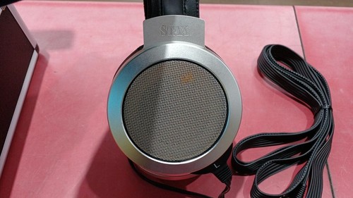 STAX SR-007A Cuffie condensatore altoparlante elettrostatico con scatola Giappone - Foto 5 di 9