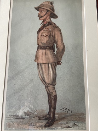 VANITY FAIR SPY CARTOON General Sir Ian Hamilton 'Mixed Forces'. Military 1901 - Picture 2 of 7