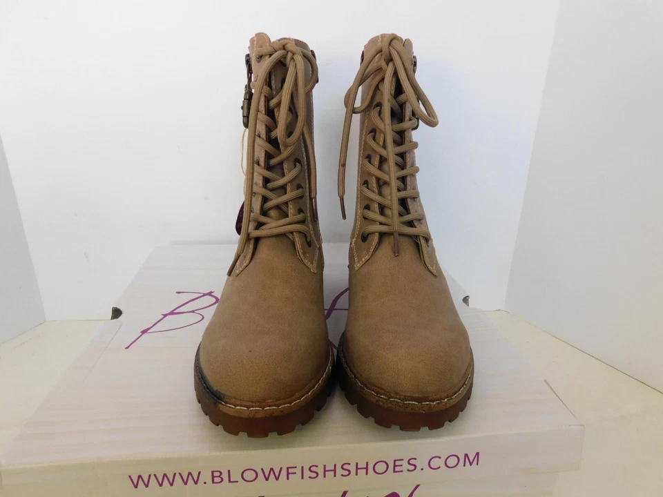 Botas de Combate Blowfish Malibu Rauly talla 6.5 M Beach Prospector Tostadas Foto 3 de 4