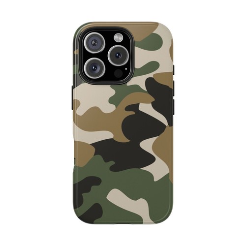 Army Fatigue Tough Phone Case - Military Camo Protective Cover, Rugged iPhone - 第 6/108 張圖片