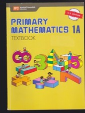 Primary Mathematics 1A Textbook - Singapore Math Paperback 2021 LN