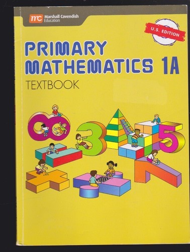 Primary Mathematics 1A Textbook - Singapore Math Paperback 2021 LN - Picture 1 of 4
