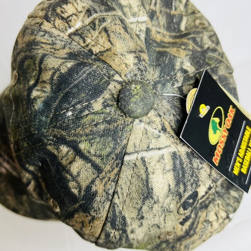 Mossy Oak Camouflage Men's Logo Hat Strapback Adjustable Camo Cap One Size New - Picture 4 of 10