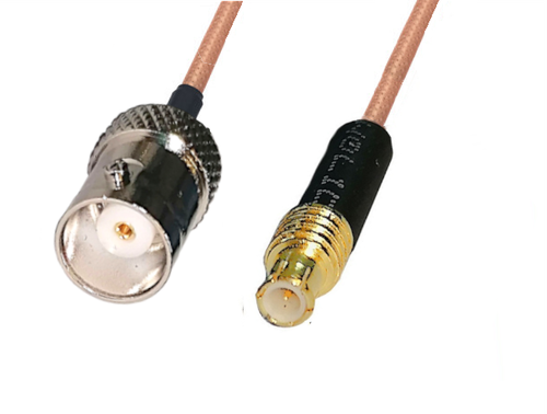 50Ω extensión coaxial MCX (hombre/mujer) a BNC (hombre/mujer) RG178 (AWG30) máx. 1m - Imagen 9 de 12