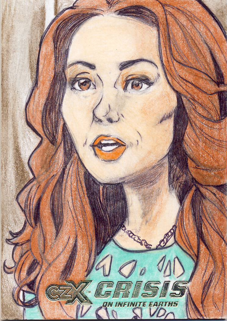 2022 DC CZX Crisis on Infinite Earths Sketch Card Martinez a