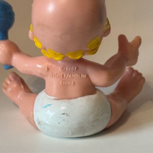 Vintage Baby Herman Toy Figure 1987 Amblin Who Framed Roger Rabbit Jessica Mini - Picture 4 of 4