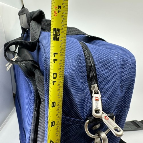 SwissGear Set of 2 Laptop Briefcase / Pouch Shoulder Bag Travel Blue - Picture 9 of 13
