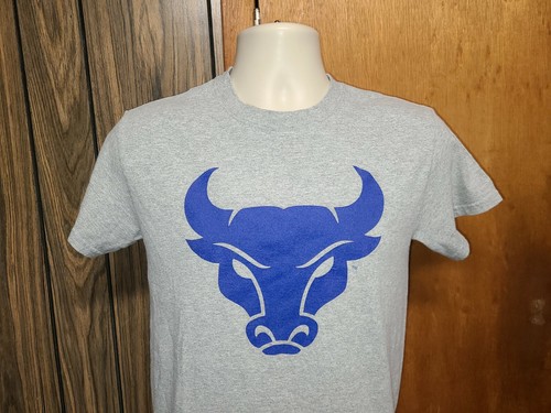 University at Buffalo Student Campus Life Adult Small Gray TShirt - Picture 2 of 9