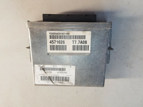 Saab 9-5 Familiar ´00 YS3E 2.0 T Módulo De Control Del Motor 4571626 - Imagen 1 de 8