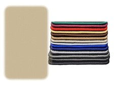 Dicke Autoteppiche, Fußmatten Beige für Renault Megane II 2002-2008