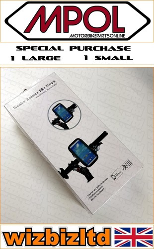 Motorrad Handyhalterung passend für Motorola Moto X Force LUGGPS12 - Bild 4 von 12