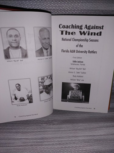 Coaching Against the Wind by Eddie Jackson (2009, hardcover, "SIGNED" by AUTHOR) - Picture 4 of 12