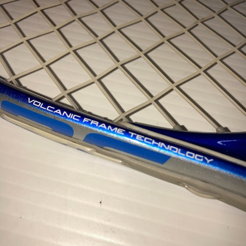 WILSON Roger FEDERER VOLCANIC Blue White Tennis Racket Grip Size: 4 3/8 - Picture 5 of 7