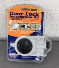 American Tool Door Lock Installation Template Kit for Wood Doors 17105 NEW 