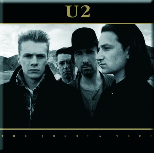U2 Joshua Tree LP Housse Réfrigérateur Aimant sous Licence 75mm x 75mm (Ro ) - Picture 1 of 1