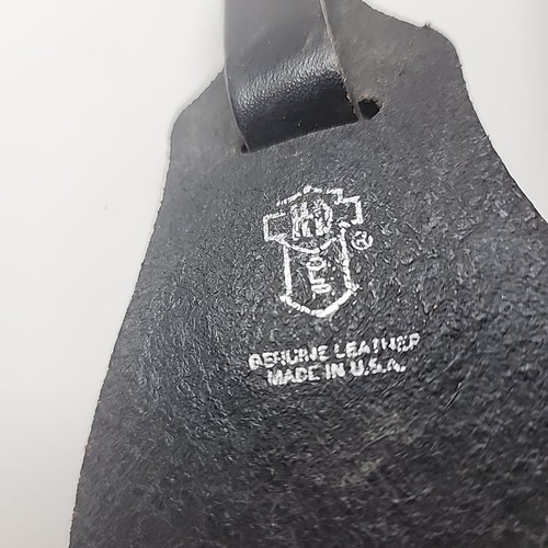 Harley-Davidson Black Leather Key Strap with Trigger Snap - Picture 5 of 5