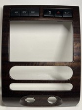 07-14 Ford Expedition MAHOGANY Dash Trim Climate Control Panel Bezel