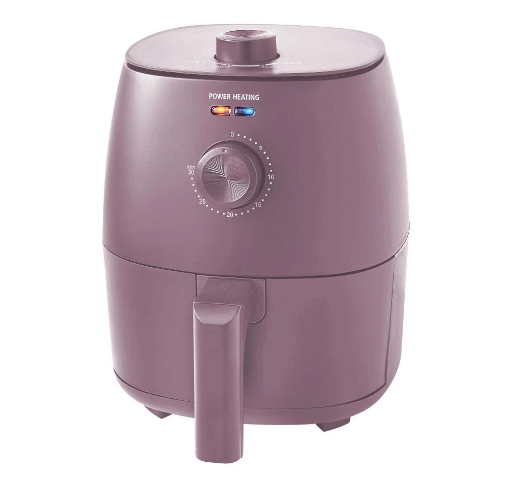 Mainstays 2.2 Qt Compact Air Fryer Non-Stick 1150W Built-in Timer - Purple
Opens in a new window or