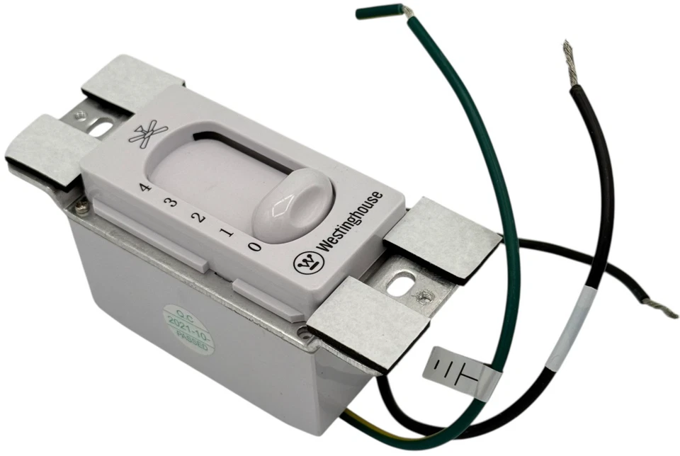 Interruptor de pared de control de piezas de ventilador de techo interior Westinghouse JAX 7800300 7861400 56" Foto 4 de 4