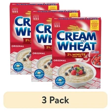 (3 pack) Cream of Wheat Original Hot Cereal, Kosher, 28 oz Box, 2.5 Min.
