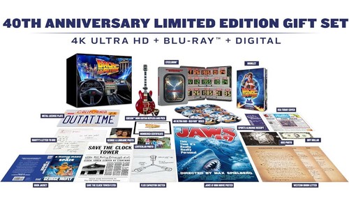 Back to the Future 40th Anniversary 4K Trilogy Steelbook Gift Set Amazon IN HAND - Bild 1 von 4