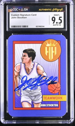 2021 IT John Stockton CGC 9.5 Auto 10