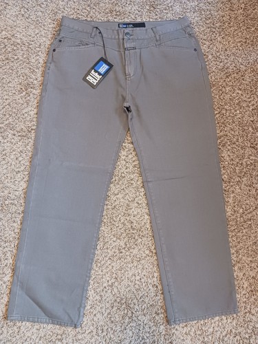 NWT Marithe Francois Girbaud Blue X Edge Mens 42x33 Gray Denim Jeans 90s Y2K