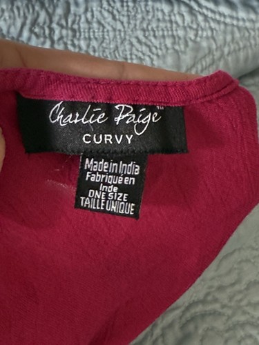 Tie Dye Boho Tank Dress One Sz L XL 1x 2x 3x Crinkle Sleeveless Embroidered - Foto 5 di 8