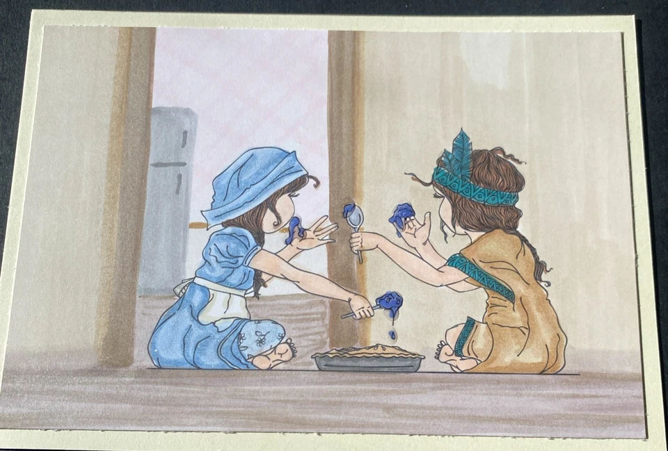 Handmade Thanksgiving Blank Inside Card With Matching Envelope 5 X 7 - Image 2 of 4