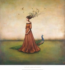 Empty Nest Invocation Art Print by Duy Huynh 26 x 28 in. Paper Size New Unframed