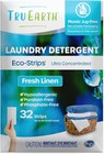 Tru Earth Compact Dry Laundry Detergent Sheets (Made in 32 Count (Pack of 1)