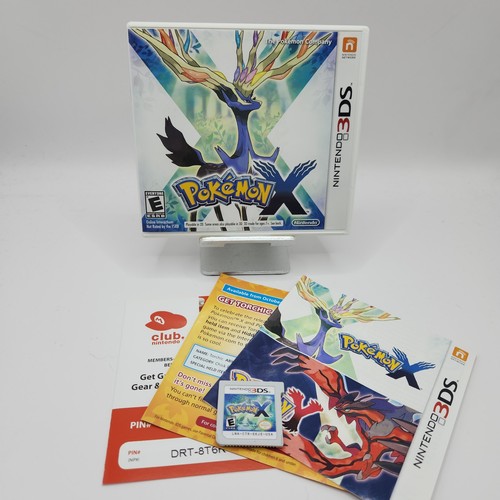 Pokemon X (Nintendo 3DS, 2013) Komplett CIB Getestet