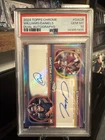 2024 Topps Chrome - Dual Autographs Caleb Williams/Jayden Daniels #DA-QB (AU,RC)