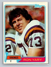 1981 Topps #402 Ron Yary