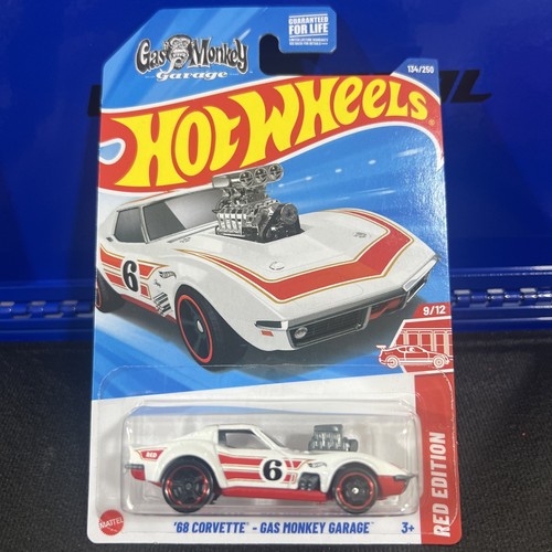 2025 Hot Wheels Target Red Edition '68 Corvette Gas Monkey Garage!! - Bild 12 von 12