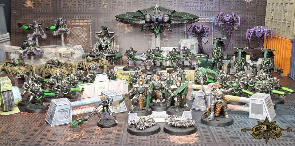 Necron Army, Pro-painted to Battle Ready/Table Top Standard - Image 3 of 4