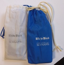 vintage White Birch schnapps drawstring bags both OOP