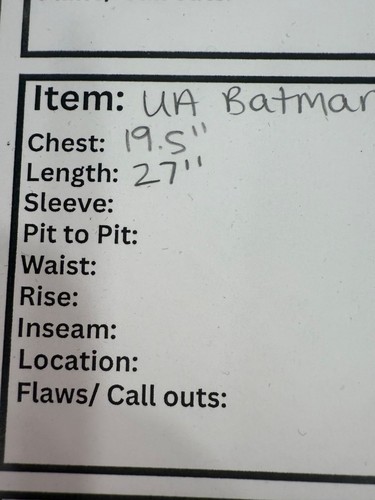 Under Armour Batman Compression Fit Long Sleeve Graphic Tee XL - Bild 4 von 4