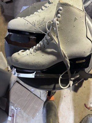 Risport Laser Ice Skates Size 235 US 10.5 Figure Skating Club 2000 MK Blade