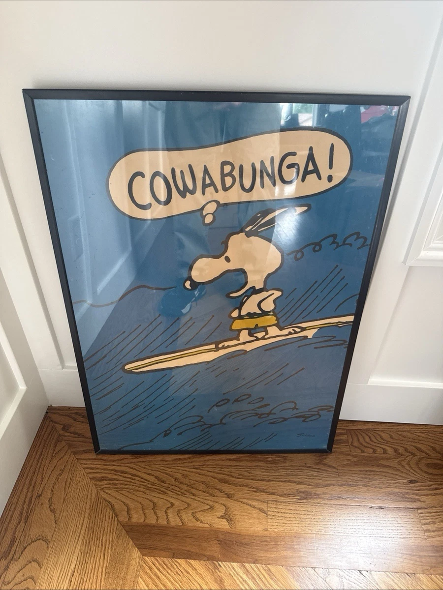 vintage snoopy poster products for sale | eBay