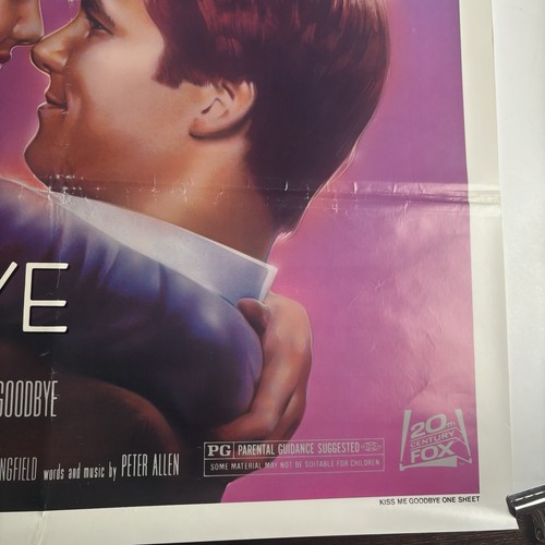 Original 1982 Movie Poster “KISS ME GOODBYE” James Caan Sally Field 27x41 - Picture 10 of 14