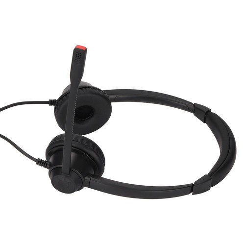 H390D-RJ9‐MVA Zestaw słuchawkowy telefoniczny Dual Ear RJ9 Plug Przewodowy redukcja szumów Offic CB - Zdjęcie 5 z 24