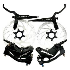 TRP DH-R EVO HD-M846 Hydraulic Disc Brake Kit 4-Piston Black F R w/203 180 Rotor