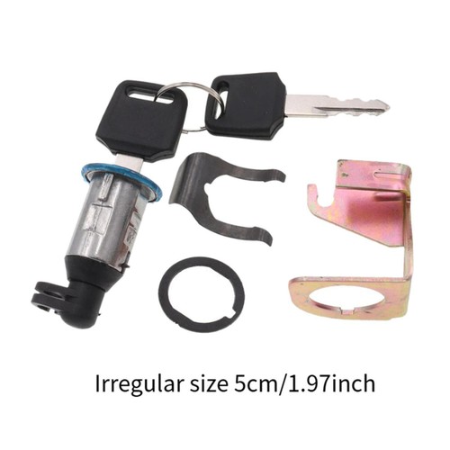 Seat Cowl Lock Key Set Motorcycles Quad ATV Kart Bike Sturdy Seats Barrel - Picture 4 of 7